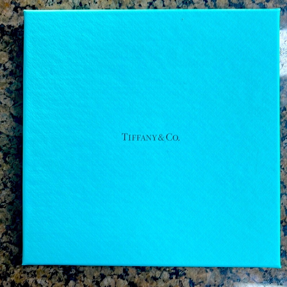 Authentic Tiffany Gift Card Box with Tiffany’s Bag